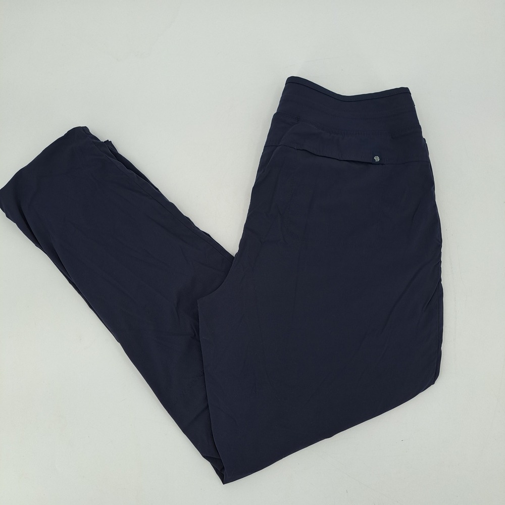 Mountain Hardwear Dynama Hiking Pants Womens Large Navy Blue Stretch Lightweight